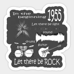 Let There Be Rock Sticker